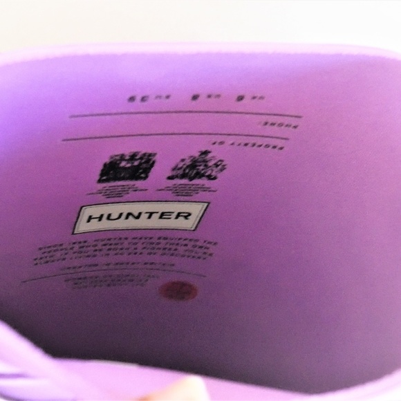 HUNTER Original Tall Waterproof Rain Boots Sz 7or8 - Picture 6 of 6